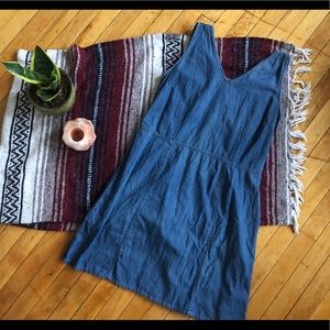 Vintage denim a-line dress